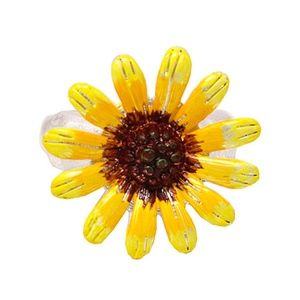 Bright Sunflower Stretch Ring